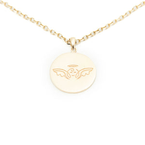 Angels For Humanity Gold Necklace